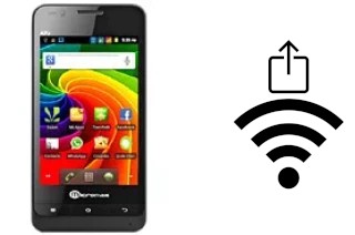 Generar QR con la clave Wifi en un Micromax A73