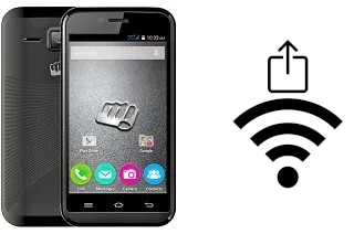 Generar QR con la clave Wifi en un Micromax Bolt S301