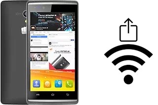 Generar QR con la clave Wifi en un Micromax Canvas Fire 4G Q411