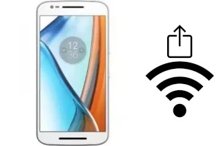 Generar QR con la clave Wifi en un Moto E3 Power