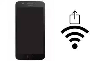 Generar QR con la clave Wifi en un Moto E5 Plus