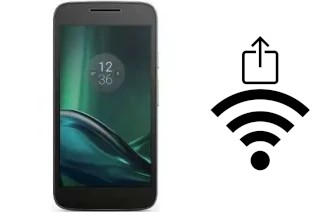 Generar QR con la clave Wifi en un Moto G4 Play