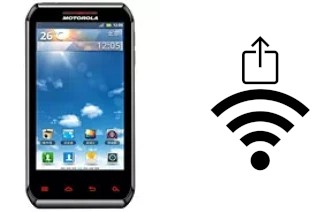 Generar QR con la clave Wifi en un Motorola XT760