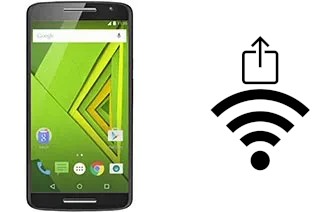 Generar QR con la clave Wifi en un Motorola Moto X Play