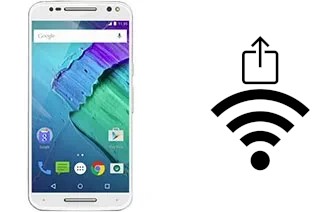 Generar QR con la clave Wifi en un Motorola Moto X Style