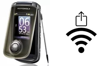 Generar QR con la clave Wifi en un Motorola A1680