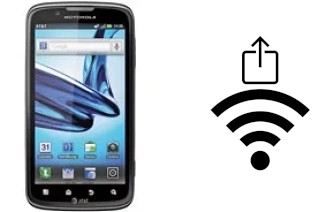 Generar QR con la clave Wifi en un Motorola ATRIX 2 MB865