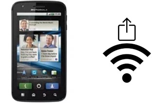 Generar QR con la clave Wifi en un Motorola ATRIX