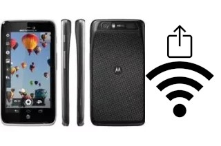 Generar QR con la clave Wifi en un Motorola ATRIX HD