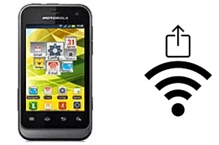 Generar QR con la clave Wifi en un Motorola Defy Mini XT321