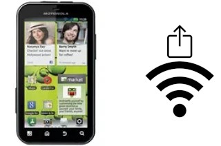 Generar QR con la clave Wifi en un Motorola DEFY+