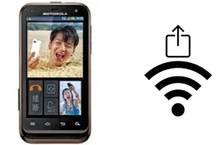 Generar QR con la clave Wifi en un Motorola DEFY XT535