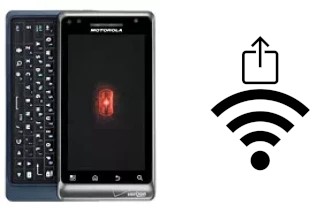 Generar QR con la clave Wifi en un Motorola DROID 2