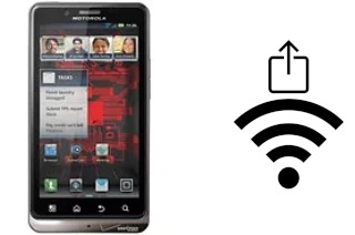 Generar QR con la clave Wifi en un Motorola DROID BIONIC XT875