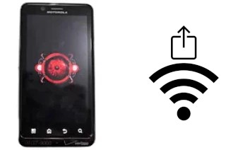 Generar QR con la clave Wifi en un Motorola Droid Bionic Targa