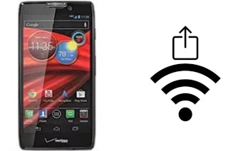 Generar QR con la clave Wifi en un Motorola DROID RAZR MAXX HD