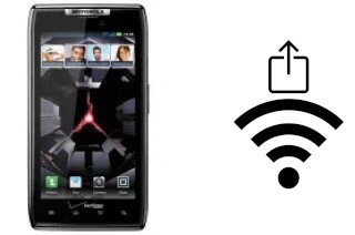 Generar QR con la clave Wifi en un Motorola DROID RAZR XT912