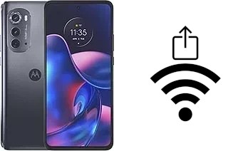 Cómo generar un código QR con la contraseña Wifi en un Motorola Edge (2022)