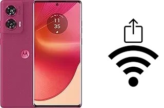 Cómo generar un código QR con la contraseña Wifi en un Motorola Edge 50 Fusion