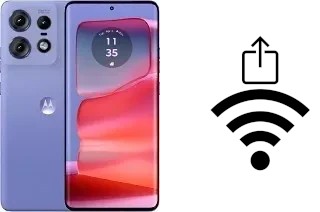 Cómo generar un código QR con la contraseña Wifi en un Motorola Edge 50 Pro