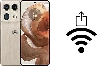 Cómo generar un código QR con la contraseña Wifi en un Motorola Edge 50 Ultra