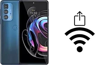 Generar QR con la clave Wifi en un Motorola Edge 20 Pro