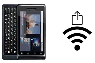 Generar QR con la clave Wifi en un Motorola MILESTONE 2