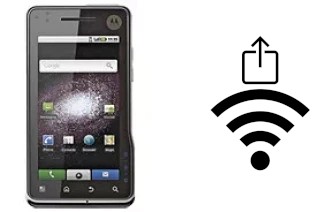 Generar QR con la clave Wifi en un Motorola MILESTONE XT720