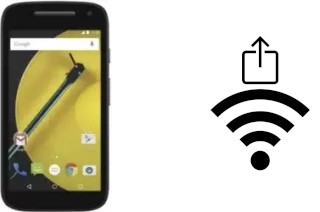 Generar QR con la clave Wifi en un Motorola Moto E (2nd Gen) XT1527