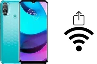 Generar QR con la clave Wifi en un Motorola Moto E20