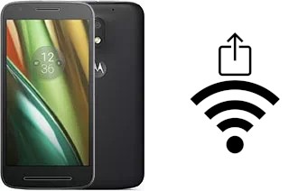 Generar QR con la clave Wifi en un Motorola Moto E3