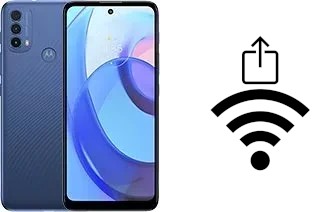 Generar QR con la clave Wifi en un Motorola Moto E30