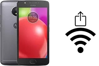 Generar QR con la clave Wifi en un Motorola Moto E4