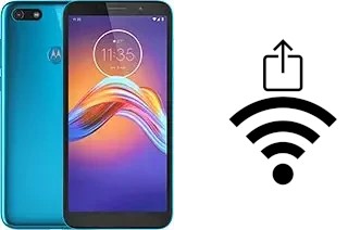 Generar QR con la clave Wifi en un Motorola Moto E6 Play