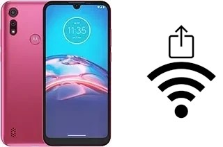 Generar QR con la clave Wifi en un Motorola Moto E6i