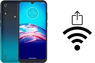 Generar QR con la clave Wifi en un Motorola Moto E6s (2020)