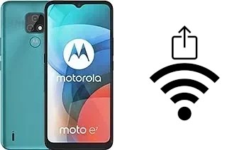 Generar QR con la clave Wifi en un Motorola Moto E7