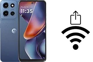 Generar QR con la clave Wifi en un Motorola Moto G (2025)