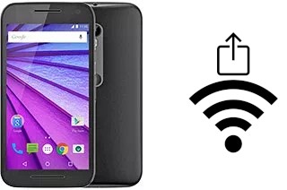 Generar QR con la clave Wifi en un Motorola Moto G (3rd gen)