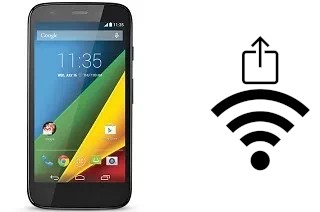 Generar QR con la clave Wifi en un Motorola Moto G Dual SIM