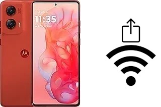 Cómo generar un código QR con la contraseña Wifi en un Motorola Moto G Stylus 5G (2024)