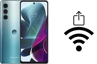 Generar QR con la clave Wifi en un Motorola Moto G200 5G