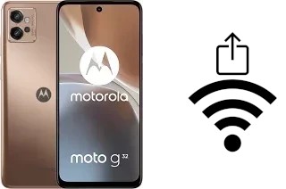 Generar QR con la clave Wifi en un Motorola Moto G32