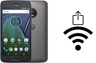 Generar QR con la clave Wifi en un Motorola Moto G5 Plus