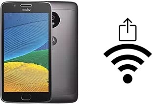 Generar QR con la clave Wifi en un Motorola Moto G5