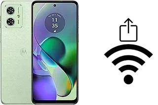 Generar QR con la clave Wifi en un Motorola Moto G54 (China)