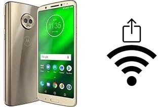 Generar QR con la clave Wifi en un Motorola Moto G6 Plus