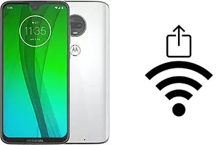 Generar QR con la clave Wifi en un Motorola Moto G7