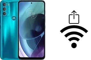 Generar QR con la clave Wifi en un Motorola Moto G71 5G