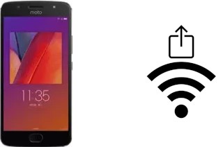 Generar QR con la clave Wifi en un Motorola Moto Green Pomelo